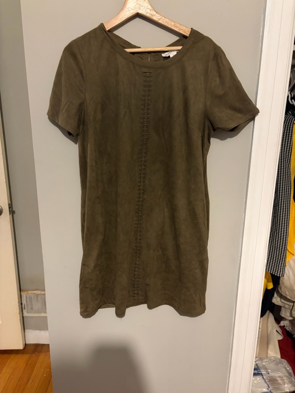 Love Olive Short Sleeve Shift Tunic